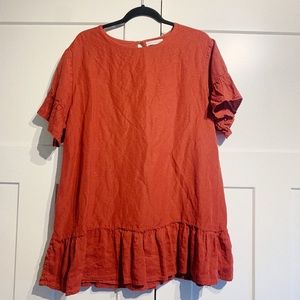 Urban outfitters red mini dress